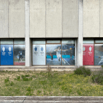 Adhésif micro perforé vitrine