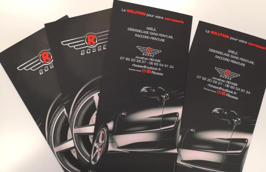 Photo de flyers personnalisés